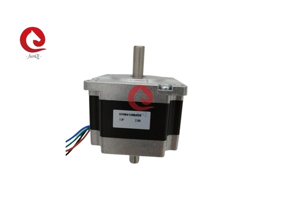 জুনকি নেমা 23 ডুয়াল শ্যাফ্ট স্টেপার মোটর 57HS4120B4/ B4D8 হোলিং টর্ক 0.55N.m/0.7N.m