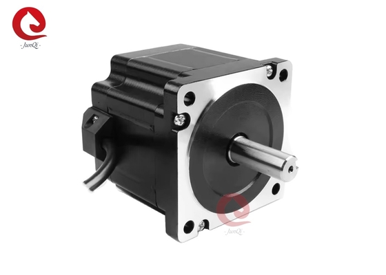 JUNQI Nema34 3 ফেজ হাইব্রিড স্টেপার মোটর 1.2 ডিগ্রী 67mm দৈর্ঘ্য 2.0N.M সিএনসি মেশিন অংশ