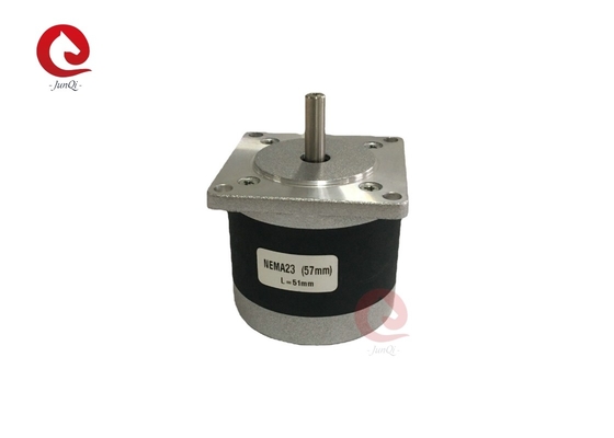 জুনকি মোটর Nema23 57 * 51mm 2.8A 0.69N.m পলিটিং ডিভাইসের জন্য গোলাকার স্টেপার মোটর