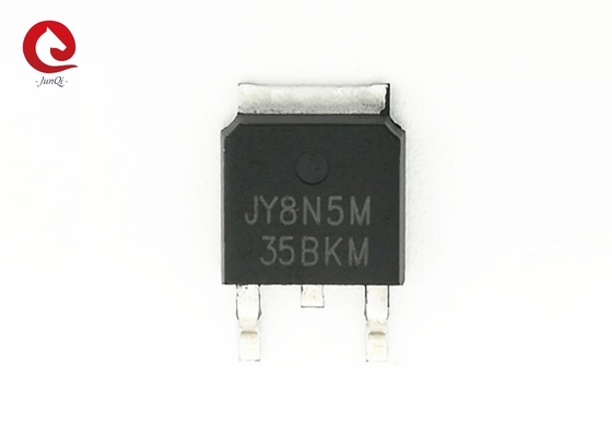 এন চ্যানেল বর্ধন মোড পাওয়ার MOSFET JY8N5M TO252 উচ্চ ক্ষমতা 500V 4A ক্ষেত্র-প্রভাব টিউব