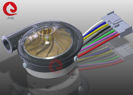 24VDC 37000rpm উচ্চ গতি 21m3/h বায়ু প্রবাহ ব্রাশহীন ডিসি ব্লোয়ার OWB7040AL-24V জন্য BIPAP