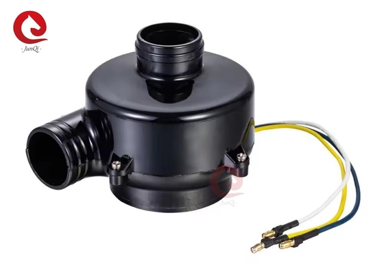 24 ভোল্ট 23000rpm উচ্চ দক্ষতা 80m3/h বায়ু প্রবাহ ব্যাকওয়ার্ড সেন্ট্রিফুগাল ফ্যান উত্পাদন উদ্ভিদ জন্য