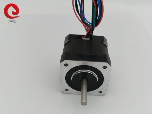 JQ42STH38-1804A 4-লিড Nema17 স্টেপার মোটর 38mm দৈর্ঘ্য 1.8A 0.4Nm CNC লেজার এবং 3D প্রিন্টারের জন্য