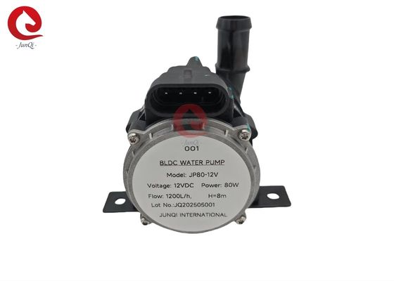 JUNQI নিম্ন ভোল্টেজ 12VDC 80W ইলেকট্রিক বাস শীতল পাম্প নতুন শক্তি যানবাহন জন্য সার্কুলেটিং ইলেকট্রনিক জল পাম্প