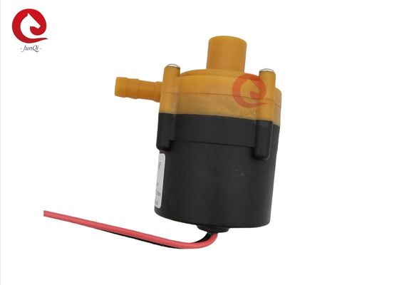JUNQI 12V 24V সার্কুলেশন ব্রাশহীন ডিসি ওয়াটার পাম্প JQ-P6201 লেজার চিলার ওয়াটার পাম্প