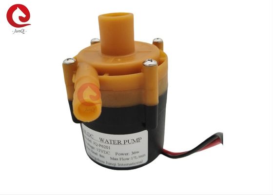 JUNQI 12V 24V সার্কুলেশন ব্রাশহীন ডিসি ওয়াটার পাম্প JQ-P6201 লেজার চিলার ওয়াটার পাম্প