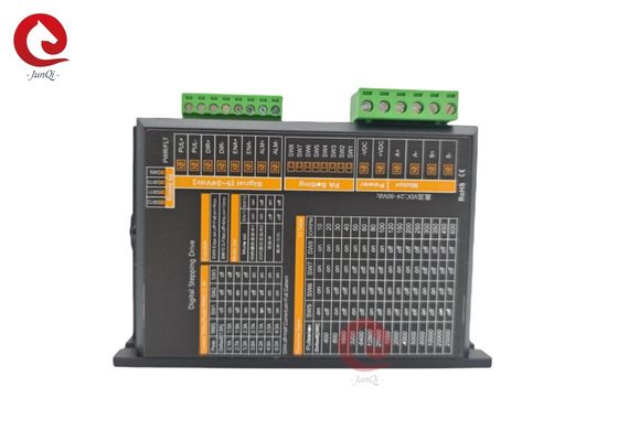 JQ6A 2-ফেজ স্টেপার মোটর ড্রাইভার 24-80VDC 1-6A Nema17 Nema 23 Nema34 এর জন্য স্টেপার মোটর নিয়ামক