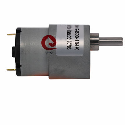 শিল্প রোবট আর্মের জন্য JQM-37RS520 37 মিমি Reducer গিয়ার মোটর 6V 12V 24V