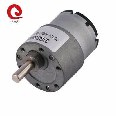 শিল্প রোবট আর্মের জন্য JQM-37RS520 37 মিমি Reducer গিয়ার মোটর 6V 12V 24V