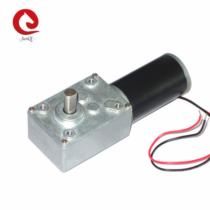 24V 9000RPM 12V ডিসি গিয়ার মোটরস উচ্চ টর্ক 21kgf.Cm 58x40 মিমি কীট গিয়ারবক্স